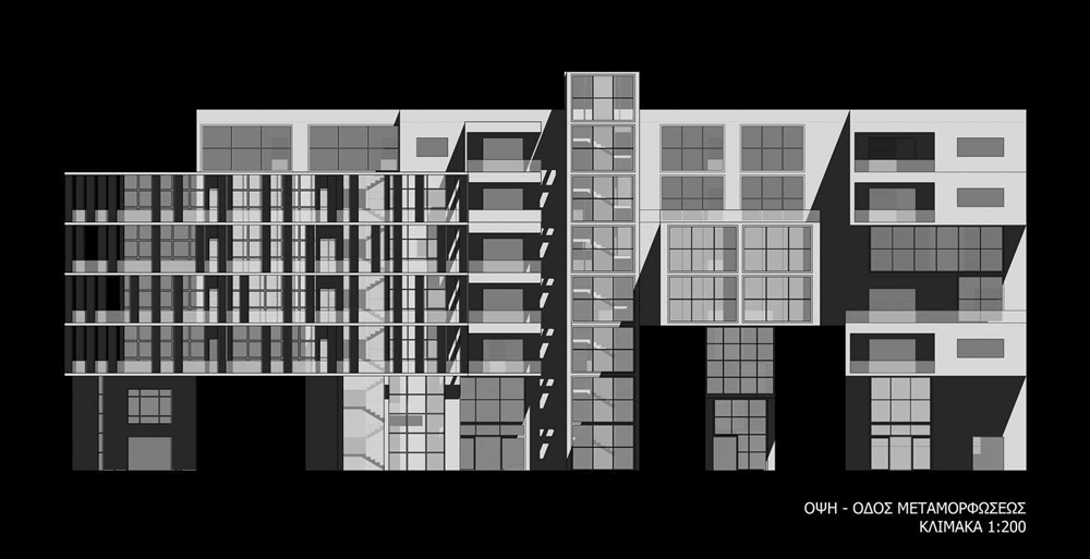 Archisearch - Elevation.Metamorphosis street